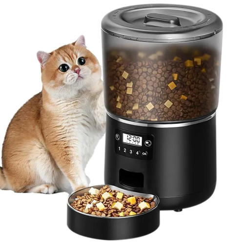 Distributeur croquettes chat - croquettes,