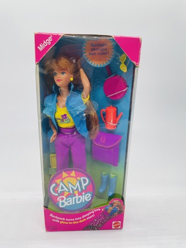 Barbie 1993 camp midge - barbie, 1993,
