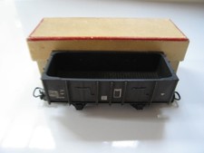 Ancien wagon tombereau - , brun