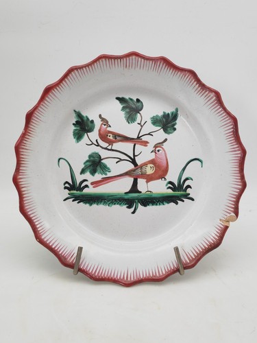 Ancienne assiette faïence - ancienne,