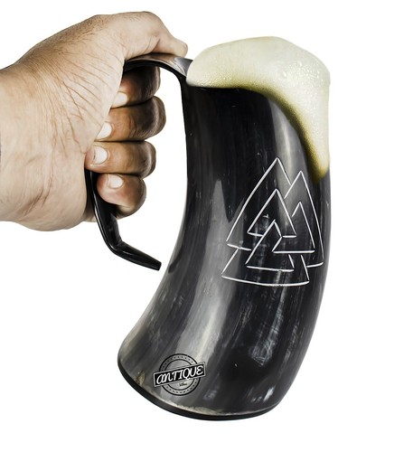 Mug bière médiéval en - À,