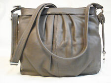 Patrick Blanc 100023 Taupe Sac de dame Cuir Bandouliere Travers Occasion