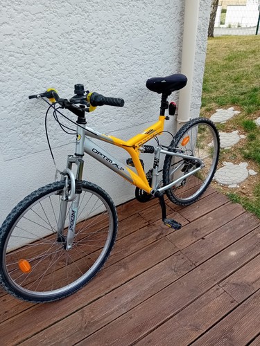 Optimalp vtt bleu cadre - vtt,