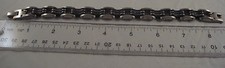 Black rubber bracelet - rubber,