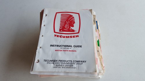 Tecumseh master parts manual - parts,