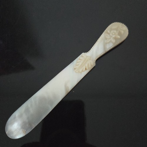 Coupe papier nacre xixè - coupe,