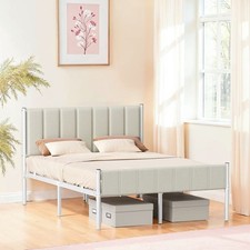 Lit Double 140x190 Cadre Acier