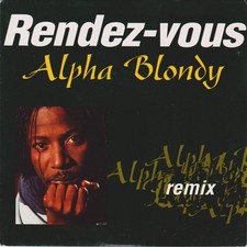 ALPHA BLONDY RENDEZ-VOUS FRENCH 45 SINGLE