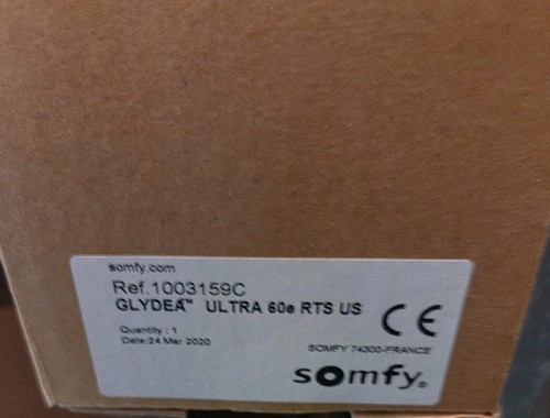 Somfy glydea ultra - 60e, rts