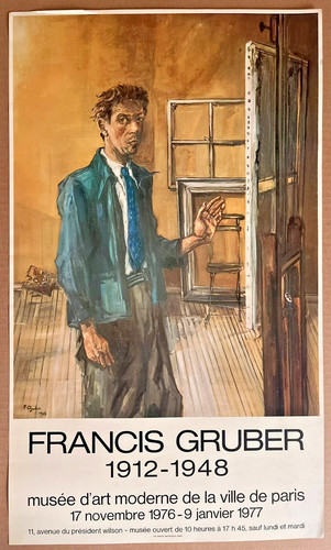 Francis gruber affiche - gruber,