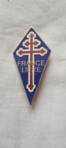 Insigne émaillé france libre - insigne,