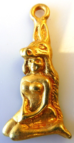 Feve métal doré peau d - doré, d'ane