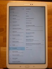 TABLETTE SAMSUNG TAB A 16Go SM-T580 - 10 Pouces - ANDROID 8.1.0 - YOUTUBE..