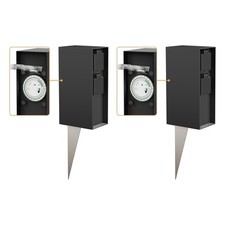 2x Colonne de prises de jardin