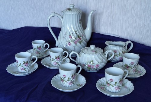 Service café porcelaine - service, en