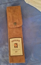 ETUI EN CUIR DAIM? POUR BOUTEILLE DE WISKY ABERLOUR 10 ANS D'AGE,  MARQUE PERNOD
