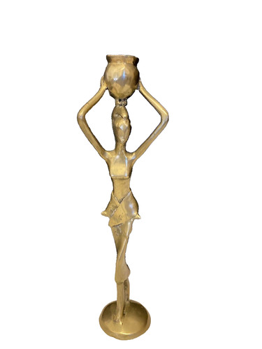 Statuette bronze femme - statuette, en