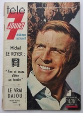 Télé 7 Jours n° 158  du 30 mars 1963 michel LE ROYER