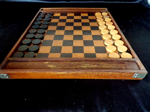 Grd damier ancien 38cm - grd, 46