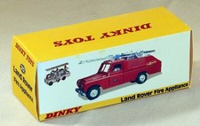 DINKY TOYS  boite creation LAND ROVER POMPIERS (282)