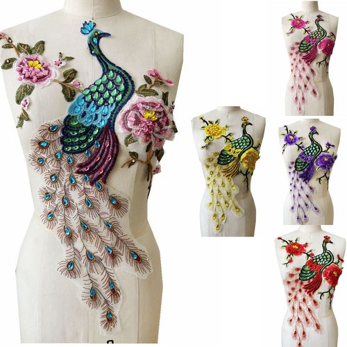 Patch dentelle perroquet - de,