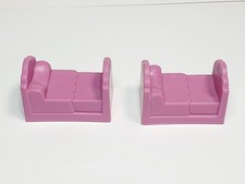 Lot 2 Accessoires Lits Roses