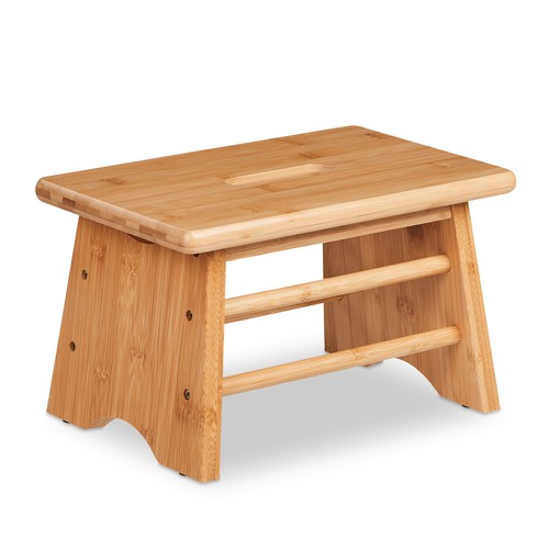 Tabouret marchepied bois
