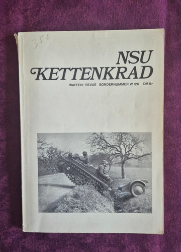 Livre nsu kettenkrad - nsu, /