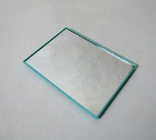 Ancien miroir de barbier mint 13x9cm Vintage W. Germany