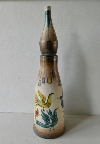 Bouteille céramique - bouteille, en