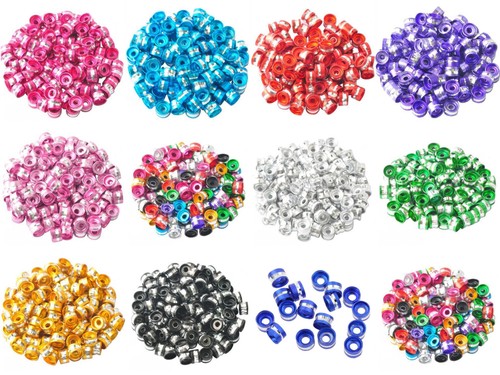 Perles rondelle aluminium - 20,