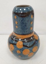 ancien vase soliflore paul jacquet gres savoie chamonix art deco ceramique