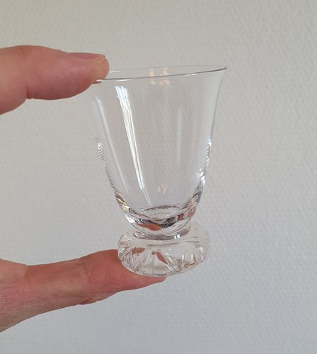 Vintage verre vin - verre, en
