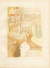 Affiche Art Nouveau Exposition