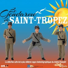 Set Gendarme de Saint-Tropez 3 Figurines Funes Galbru Lefebvre Infinite Statue