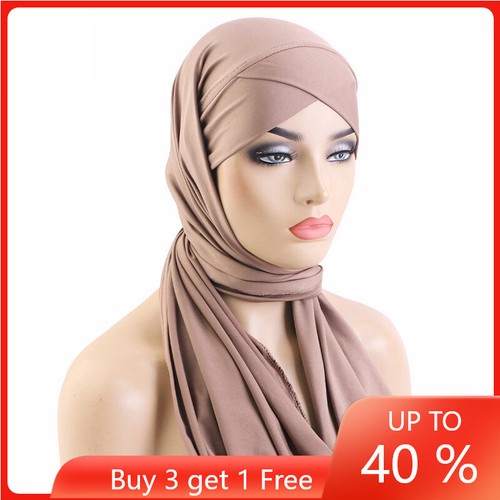 Ready wear instant hijab - to,