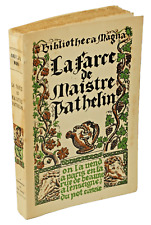 Edouard Fournier LA FARCE de MAISTRE PATHELIN ENSEIGNE POT CASSE PIERRE NOËL ILL