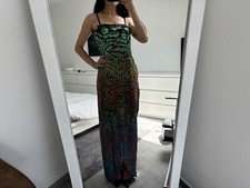 Robe corsette intégré wrap fluide cocktail soirée BCBG Max Azria 8 36 38 40 S M