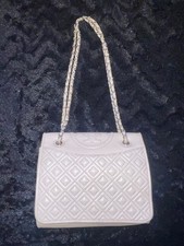 Authentic Tory Burch Fleming Shoulder/Crossbody bag Leather Medium Blush Pink