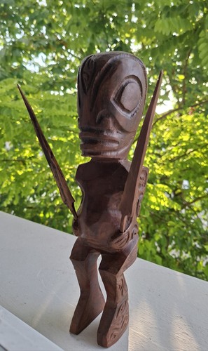 Superbe tiki ancien bois - ancien,