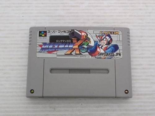 Mega man super famicom snes - x3, famicom/snes