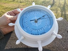 Horloge des marées gouvernail,diam.23cm,Imex Marine Les ateliers de Neptune,neuf