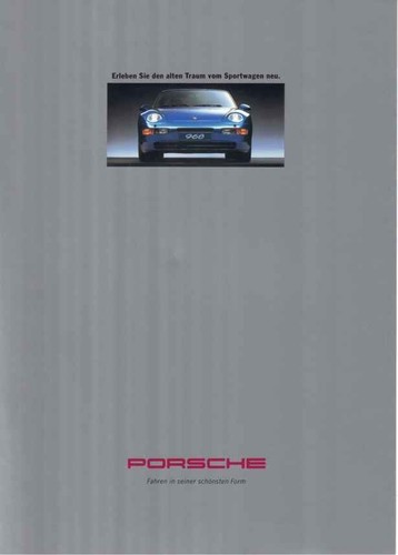 Catalogue brochure porsche - catalogue,