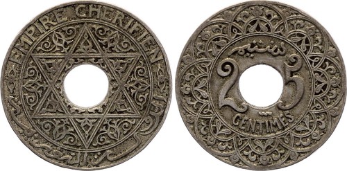 Maroc centimes empire - 25,