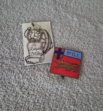 Insigne 5 e groupement d'infanterie Chobillon GI avec poinçon Arthus Bertrand