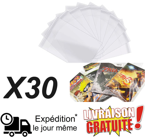 Lot x30 pochettes - notice, jeux