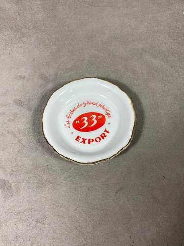 Cendrier porcelaine export - cendrier,