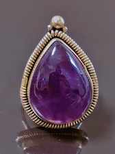 Belle ancienne bague argent