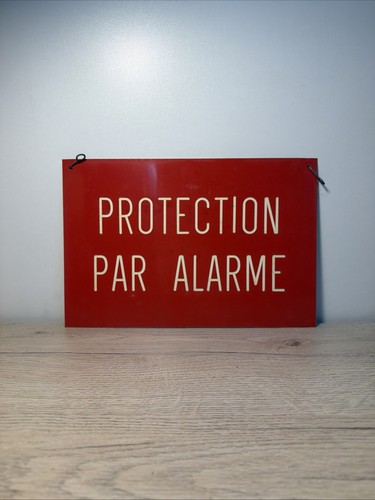 Plaque murale ancienne - , «