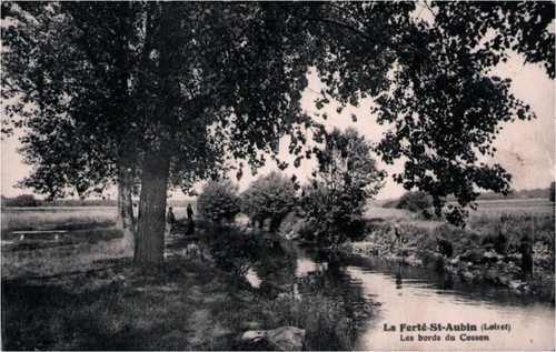 Cpa ferté aubin - la,